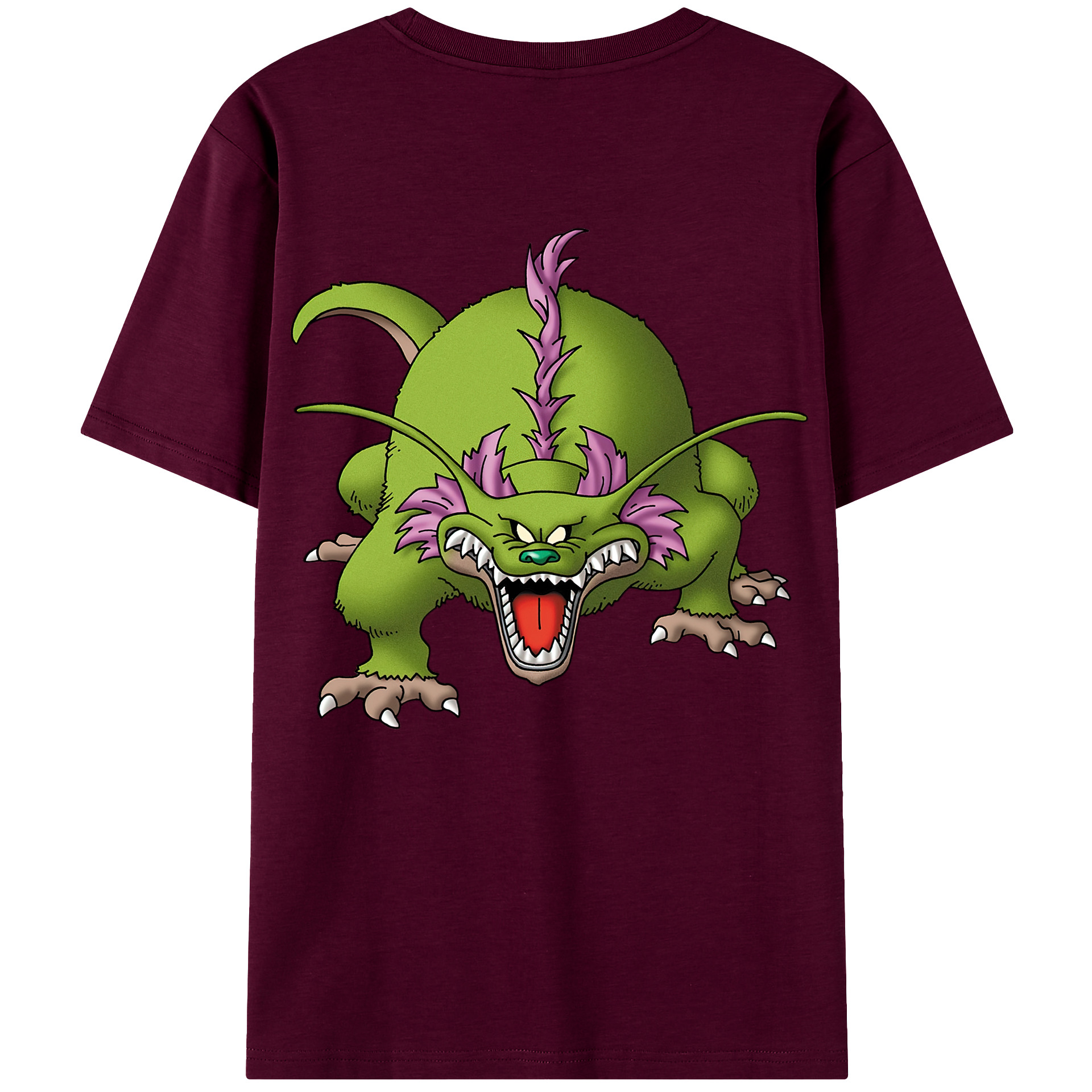 （画像用） ドラゴンクエスト Doragon Kuesuto Dragon Quest レディース半袖Tシャツ(バックプリント)
